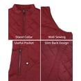 thumbnail image 5 of Women's Vests Zip up Quilted Padded Lightweight Vest for Women, 5 of 6