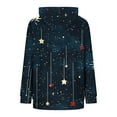 thumbnail image 5 of Oplxuo Womens Christmas Tree Hoodies Fashion Long Sleeve Graphic Print Tunic Tops Loose Comfy Festival Pullover with Pocket, 5 of 6