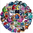 thumbnail image 1 of 50 Among Us stickers, 1 of 5