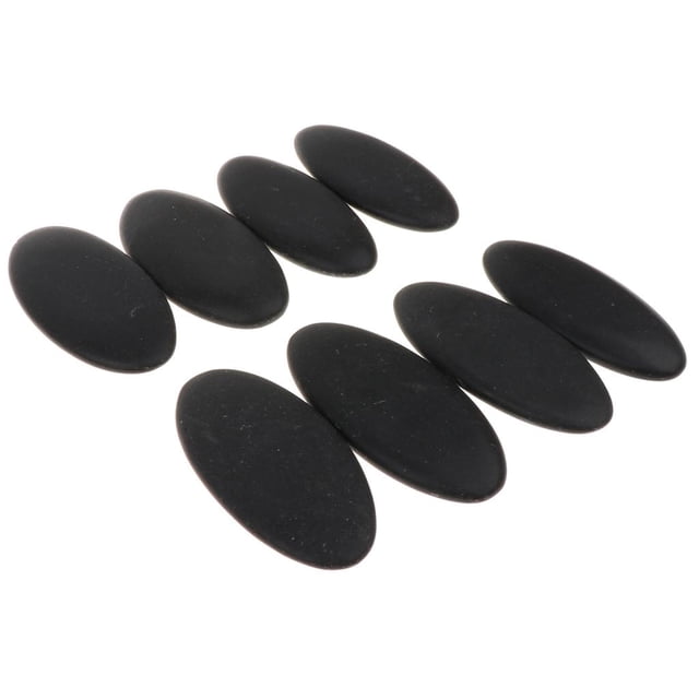 Piedras Calientes Colcomx 8 Piezas Juego de Esenciales Grandes