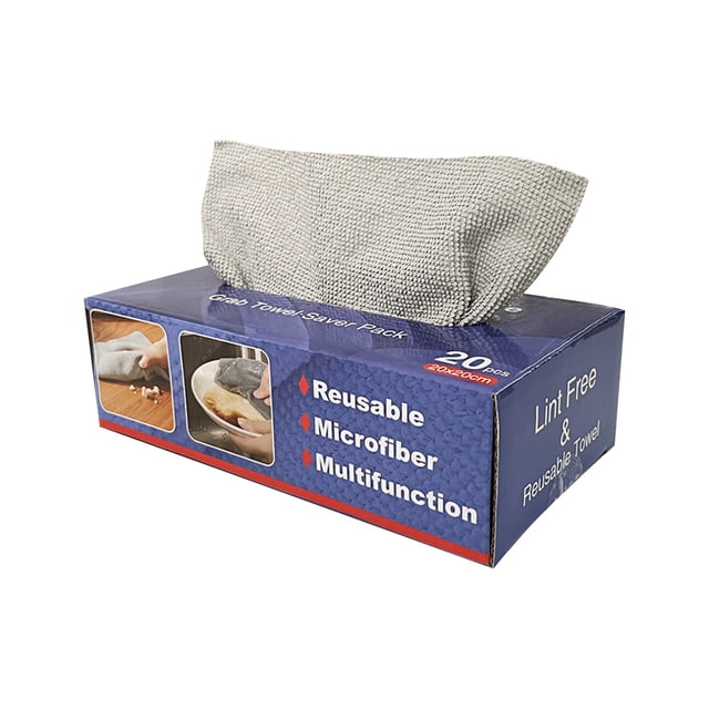 Paño de toalla desechable,trapos de barra de cocina reutilizables,paños de microfibra lavables,limpiaparabrisas para limpiar el vidrio de la ventana del escritorio de la cocina