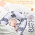 thumbnail image 4 of Tumbona para bebés de 0 a 24 meses, 100% algodón, transpirable, de 0 a 24 meses, 4 of 9