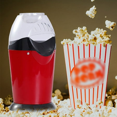 

Cbcbtwo Savings Clearance! Electric Popcorn Maker 1200W Mini Electric Popcorn Maker Hot Popcorn Maker Home Use Automatic Popcorn Machine 110V USA Plug Red