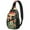 Mushroom (176)-new_5, variant on Travel Sling Bag Mushroom Hiking Sling Backpack Shoulder Backpack Travel Chest Pack for Men Women