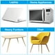 thumbnail image 5 of Uxcell Almohadillas Antideslizantes para Muebles, Protector de Piso Adhesivo Cortable de Silicona 30 x 10 cm, 5 of 6
