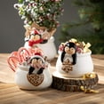 thumbnail image 3 of 5.75"H Sullivans Christmas Whimsical Penguin Containers Set of 3, Multicolor, 3 of 5
