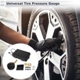 thumbnail image 2 of Ofertas Únicas 1 Juego de Medidor de Presión de Neumáticos Universal 100 PSI Medidor de Presión Digital de 2.76 Pulgadas Medidor de Aire PSI para Motocicleta SUV Camión, 2 of 6