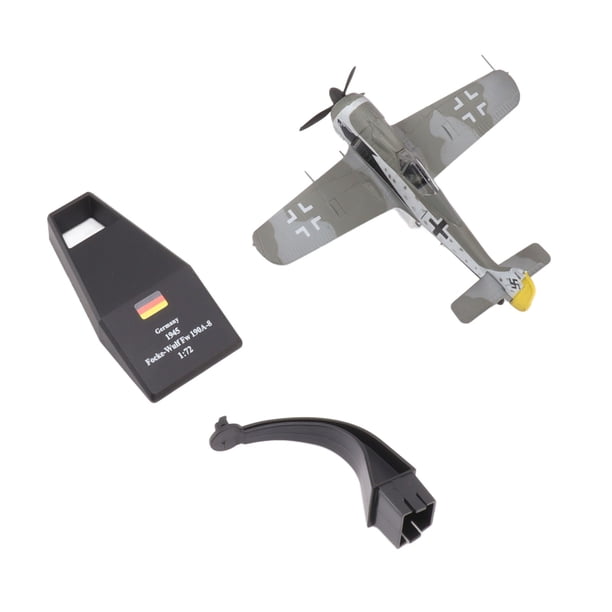 Modelo de avión de combate de aleación de metal fundido a presión 1:72 con soporte