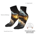 thumbnail image 6 of Pofeuu Golden White Fire Dragon Print 30cm Socks, Adult Running Hiking Socks for Youth and Adult, 6 of 7