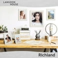 thumbnail image 5 of Langdon House 4x6 Almond White Picture Frames, Contemporary Style, 3 Pack, Richland Collection (US Company), 5 of 6