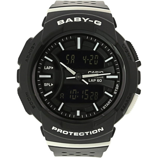 Casio Women s Baby G BGA240 1A1 Black Resin Japanese Quartz Diving