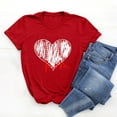 thumbnail image 4 of Birdeem Blouse T-Shirt à Manches Courtes Col Rond Imprimé Ample pour Femmes, 4 of 5