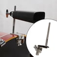 thumbnail image 4 of Aluminum Drum Cowbell Holder, Percussion Mounting Bracket Bass Drum Cowbell Clamp Hoop Mounted Cowbell Clamp for Instrument Accessories Part , Without Clip, 4 of 8