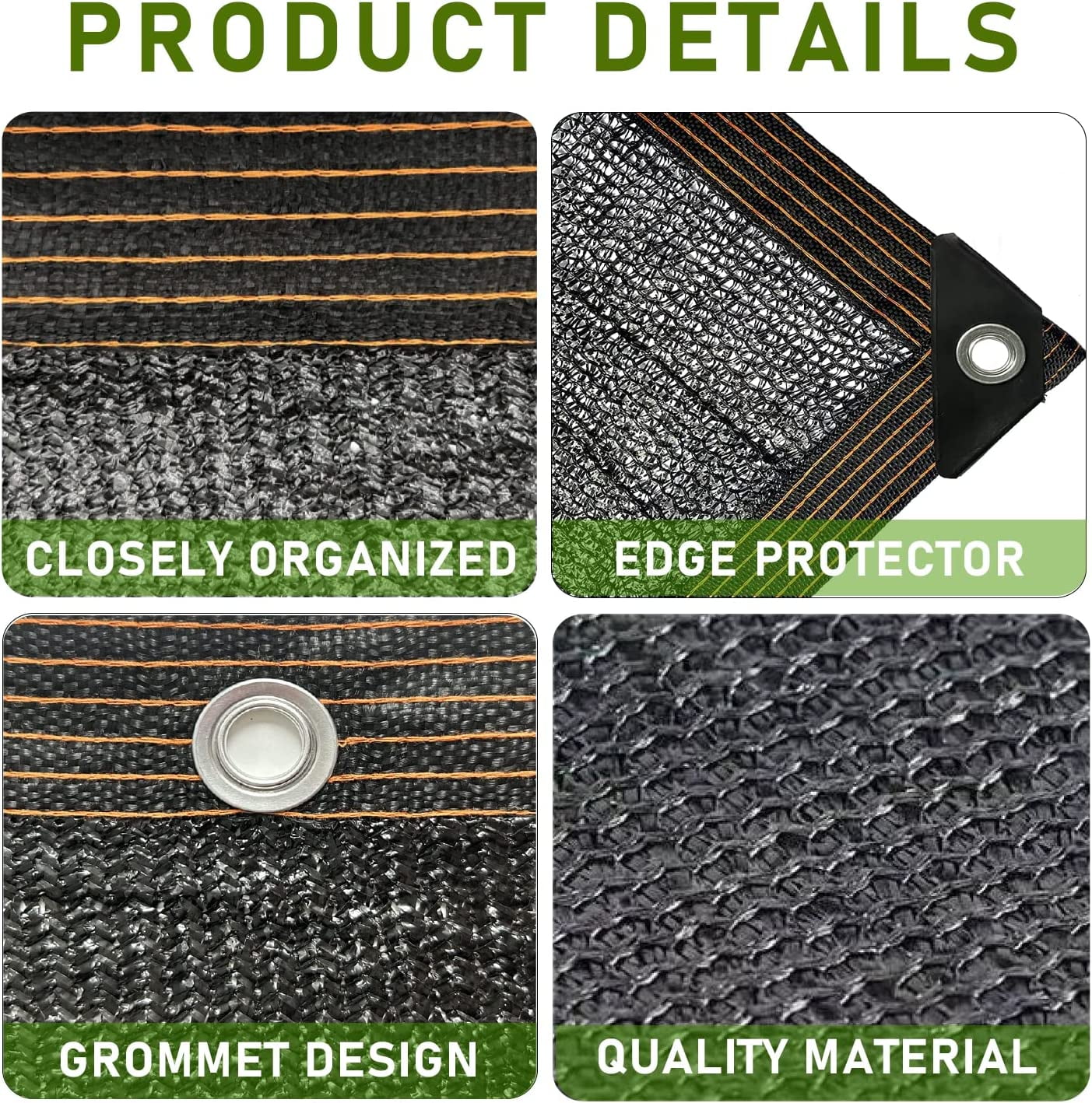 Garden Shade Canopy - For Plants Heat Protection 6'x3', 70% Vegetable Greenhouse Canopy With Grommets, Chicken Coop & Dog Kennel Cover, Outdoor Sun Tarp Of Backyard & Balcony Garden Shade Cloth Garden Shade Canopy - For Plants Heat Protection 6'x3', 70% Vegetable Greenhouse Canopy With Grommets, Chicken Coop & Dog Kennel Cover, Outdoor Sun Tarp Of Backyard & Balcony Garden Shade Cloth