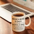 thumbnail image 3 of Best Gifts for Boss Women Men 11 Oz Coffee Mug, Boss Lady Gifts for Women, Funny Gifts for Boss Office, Boss Birthday Gifts, Boss Day Christmas Gifts Boss Gag Cup(White), 3 of 6