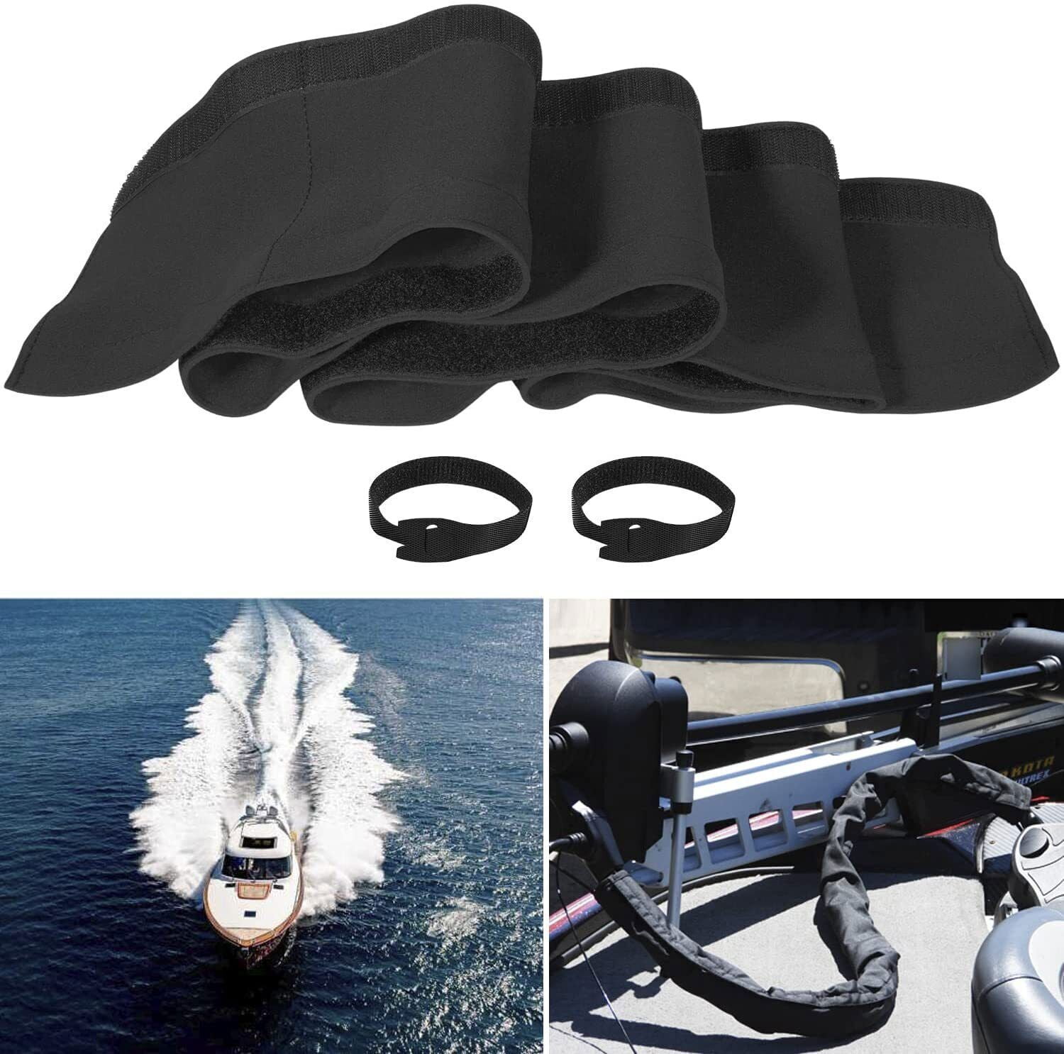 Neoprene Trolling Motor Cable Organizer Sleeve Troll Wire Cable Cover