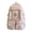 C, variant on Teen Girls Backpack For School Pastel Striped Aesthetic 90s Style Lightweight Casual Bookbag Daily Shoulder Purse