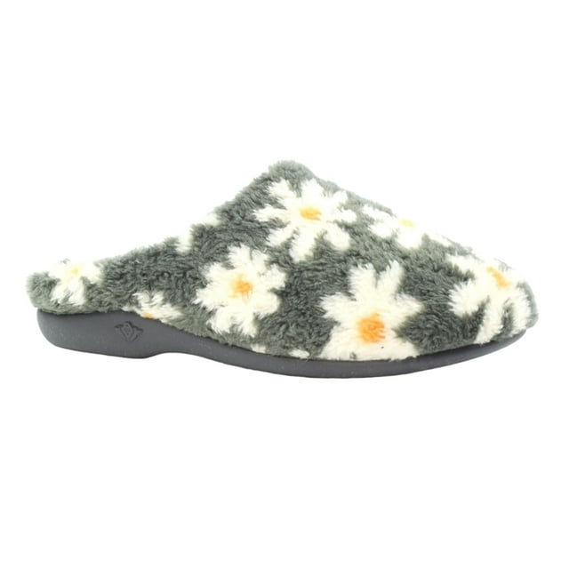 Lunar Womens Plumeria Mule Slippers