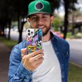 thumbnail image 4 of MUNDAZE Case for Apple iPhone 15 Pro Max Slim Hard Shell Soft TPU Hybrid Shockproof Heavy Duty Protective Phone Cover - Urban Graffiti Street Art Painting, 4 of 5