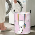 thumbnail image 6 of Uemuo Aerial Yoga for Unicorn Pattern Circular Laundry Hamper Basket with handles,Collapsible laundry basket,Large capacity laundry hamper,Laundry Organizer-Small, 6 of 8
