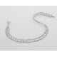 thumbnail image 5 of Pulsera de plata Ley 925 Imperial Jewelry estilo petatillo 18 CM, 5 of 5