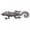 Tan Spot, variant on Floating Gecko Soft Fishing Lure, Lifelike Lizard Creature Bait with Curly Tail and Hooks for Bass and Pike, Green Stripe, 5.31 Inch