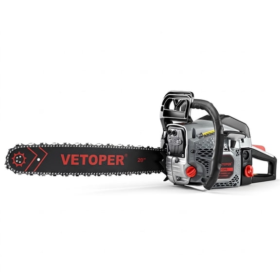 Garwinner Gas Chainsaw 20'' 2-Stroke 62CC Cordless Chainsaw 6220G for Farm, Garden, Ranch, Cutting Wood/Trees/Firewood