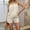 Beige, variant on Women's Loose Shirt and Shorts Set Casual and Comfortable Full Body Bathing Suit