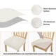 thumbnail image 3 of Juego de Fundas Impermeables para Asientos de Silla de Comedor, 8 piezas, Color Marfil, 3 of 7