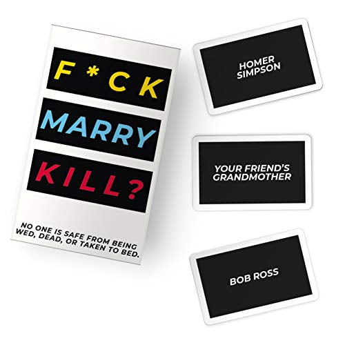 Marry Kill Adult Card Game F Official Card Game 
