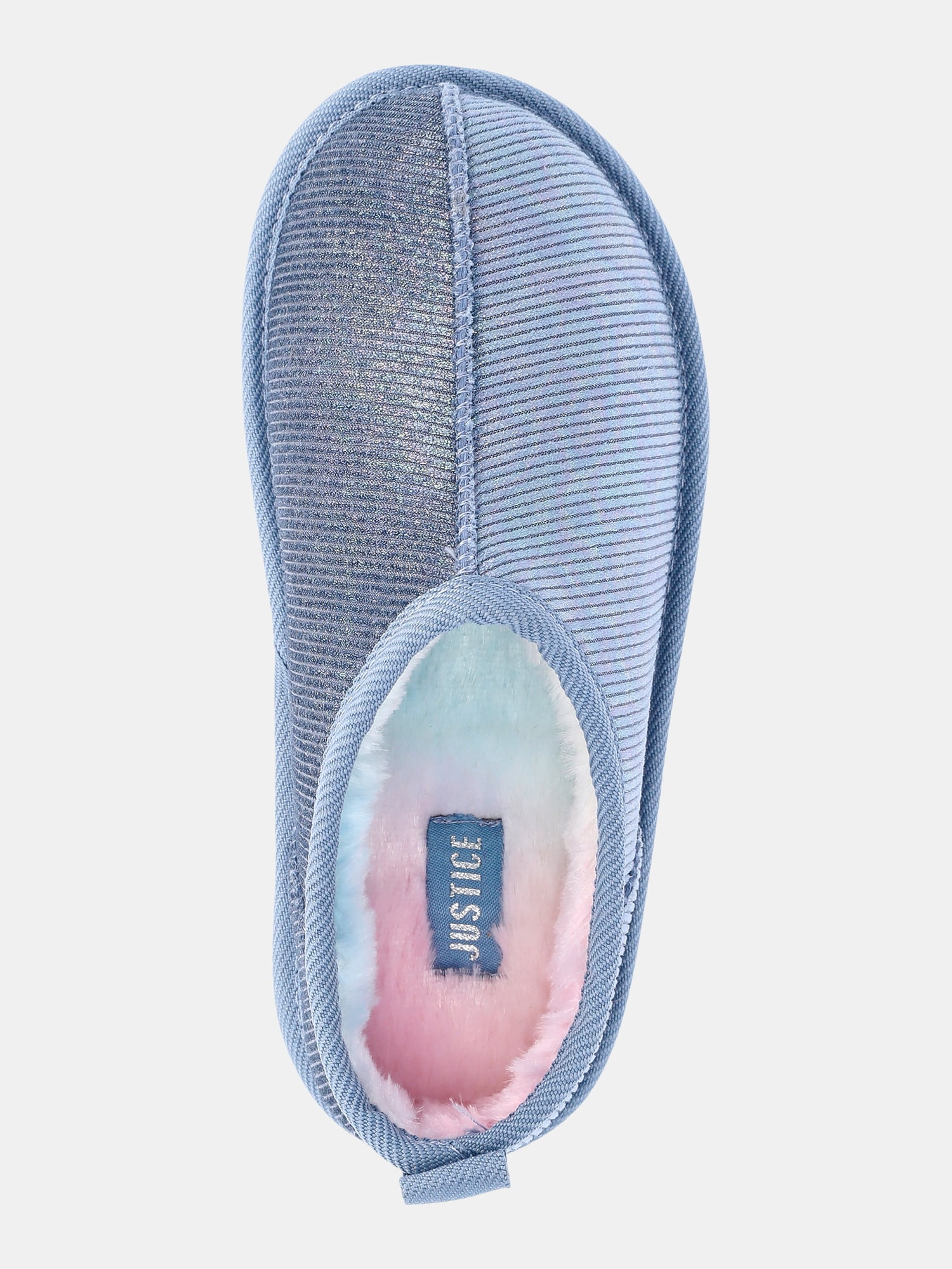 Justice Little Girl & Big Girl Platform Clog Slippers