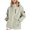 Beige, variant on Uaswgudfs ​Parka Jacket: Women's Autumn Long-Length Hooded Coat with High Collar, Snap/Zipper Closure, Multi-Pocket Windproof Rain Protection​