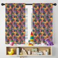 thumbnail image 5 of Blackout Kids Curtains,Purple Monster Cartoon Trucks Power Pattern Childrens Insulated Curtains Set Of 2,Bedroom Essentials,Toddler Room Decor 42"x54", 5 of 5