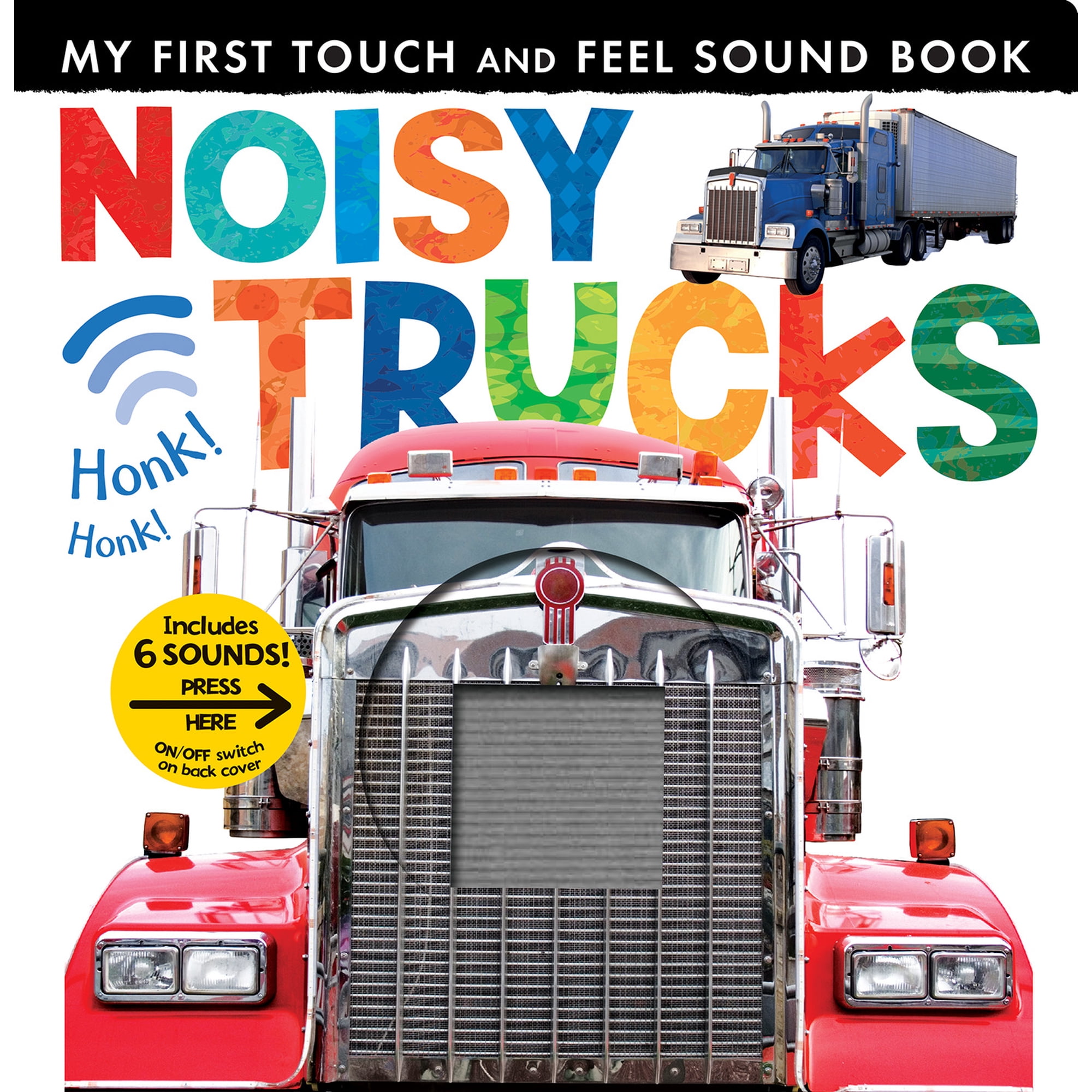 Noisy Trucks: Includes 6 Sounds and an on/off Switch on the Back Cover! (Board Book)