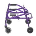 thumbnail image 4 of Inspirado en el andador posterior ligero Drive Nimbo 2G con asiento, color morado mago, extra pequeño, 4 of 5