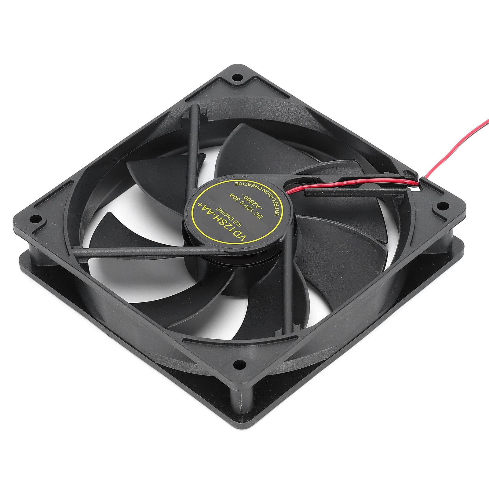 PC Fans, Cooling Fan 7 Blades for PC Case for Computer Case Double