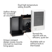 Cadet 175 sq. ft. 3415 BTU Wall Heater (Pack of 1)
