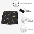 thumbnail image 6 of Fotbe Christmas Deers Men’s Total Support Pouch Boxer Briefs, X-Temp Cooling, Moisture-Wicking Underwear, Regular, Long-leg and Trunk-XX-Large, 6 of 9