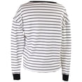 thumbnail image 2 of Rampage Womens Model Off Duty Sweatshirt, Off-White, Juniors, X-Large, 2 of 3