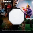 thumbnail image 4 of Softbox Profoto Octa de 4 pies con 1 difusor F-Stop, paquete plateado, 4 of 7