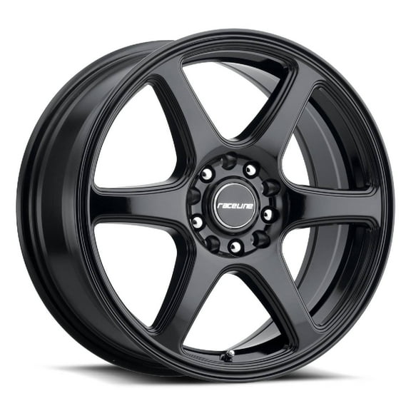 Raceline 146B-MATRIX 17" Cast Aluminum Wheel, MATRIX GLOSS BLACK 17X7.5 5X110/5X115  40mm Fits select: 2018-2020,2022-2024 CHEVROLET EQUINOX LT