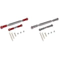 thumbnail image 1 of 2 Pcs Lien de Direction Réglable pour MN D90 MN-90 -45 1/12 RC Voiture Crawler, Gris & Rouge, 1 of 5