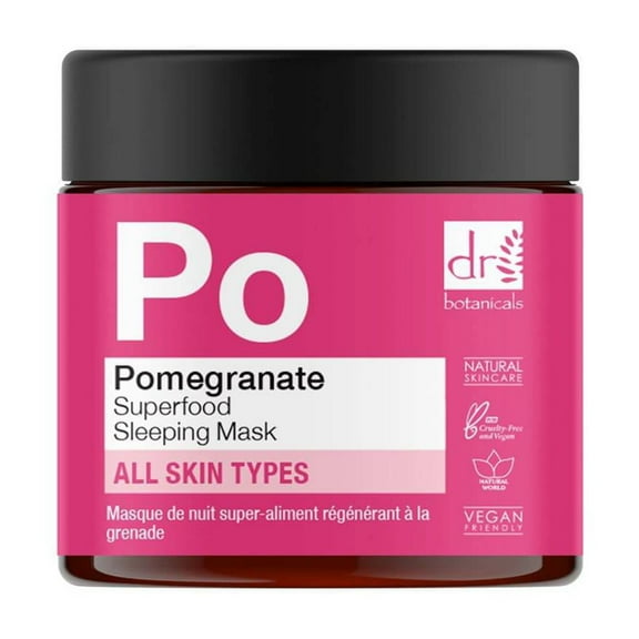 Dr Botanicals Pomegranate Superfood Regenerating Sleeping Mask 60ml