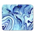 thumbnail image 1 of SIDONKU Texture Blue Marble Stone Water Abstract Black Paper Pattern Acrylic Mousepad Mouse Pad Mouse Mat 9x10 inch, 1 of 1
