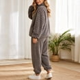 thumbnail image 5 of Karymi Polka Dot Print Jogger Pants for Women, Elastic Waist with Drawstring, Casual Trousers with Side Pockets, 5 of 7