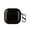 Black, variant on Allytechgroup for Airpods Pro 3rd Gen (2025) with Keychain, Slim Fit PU Leather Visible Front LED Shockproof Full Body Protective Cover Headphone Case for Airpods Pro 3 (USB-C), Brown