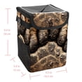 thumbnail image 5 of Print Foldable Car Garbage Can with Lid, Leak-Proof, Hanging Storage Bag - Trash Can for Car, Mini Trash Can, 5 of 6