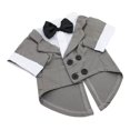 thumbnail image 4 of Accesorio de Disfraz Colco para Mascotas Pajarita de Esmoquin para Perros Gris-L, 4 of 8