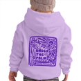 thumbnail image 7 of RTKFRFLM Girls Casual Graphic Hoodie Long Sleeve Hooded Pullover Pullover Top Purple 10-11 Years, 7 of 7