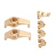 thumbnail image 3 of Brass Front Steering Knuckle Universal Brass Front C Block Plus Tie Rod Mount Set for 1/10 for Traxxas TRX4 Series 26s, 3 of 5